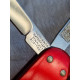 Nydelig og frisk, rød, liten multi lommekniv, reklameprodukt fra Cubus