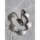 Sjarmerende sølv emalje halskjede av Aksel Holmsen