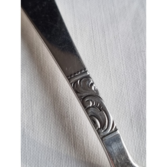 Silhouet skje, sølvplett, ca 17,7 cm
