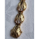 585 gult gull armbånd, armlenke, ca 19 cm lukket, 13,95 gram