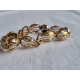 585 gult gull armbånd, armlenke, ca 19 cm lukket, 13,95 gram