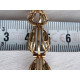 585 gult gull armbånd, armlenke, ca 19 cm lukket, 13,95 gram