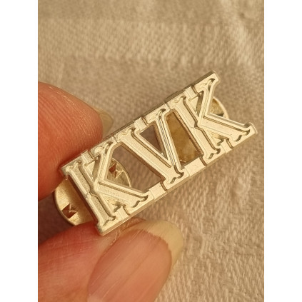 Hærens merke, Pin med "KVK", sølvfarget