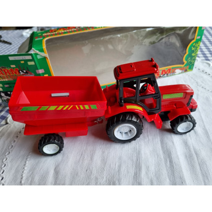 Leke Traktor med henger, NY og UBRUKT i eske fra Farm Series
