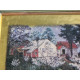 Nikolai Astrup Blomstrende epletre, repro med bruk av 23K blad gull, ca 30 x 27 cm