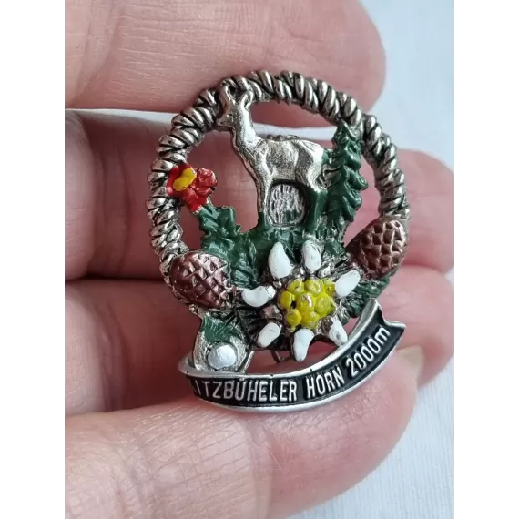 Pin, merke, suvenir fra Kitzbüheler Horn 2000