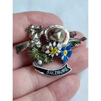 Pin, merke, suvenir fra Salzburg