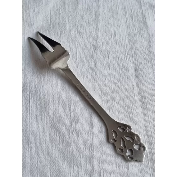 Viking Rose koldgaffel, smørgaffel i 925S, ca 10,6 cm