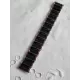 Nydelig sølv emalje armbånd, i sort og rødt, fra Einar Modahl, ca 18,5 cm, lukket