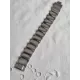 Nydelig sølv emalje armbånd, i sort og rødt, fra Einar Modahl, ca 18,5 cm, lukket