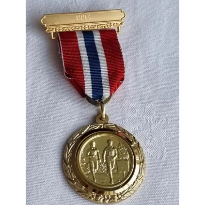 Medalje for orientering, 1994, gullfarget