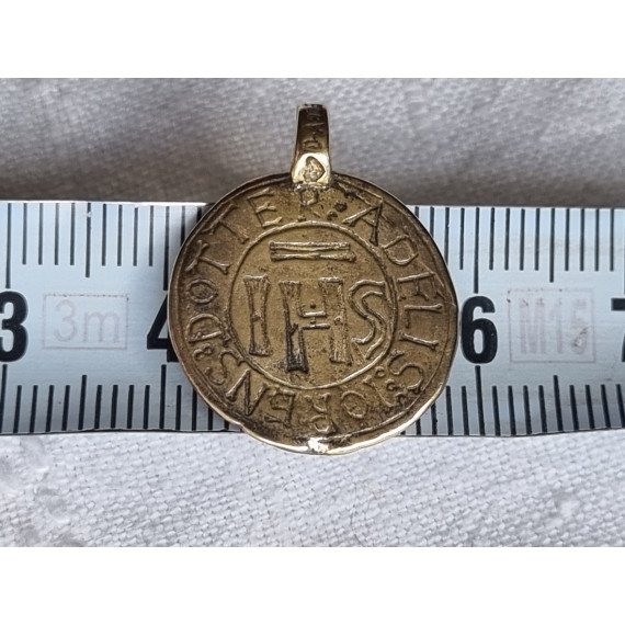 Sjeldent anheng fra David-Andersen, i forgylt 925S