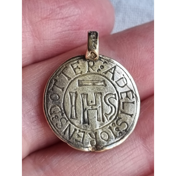 Sjeldent anheng fra David-Andersen, i forgylt 925S