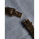 Mursteins halskjede i 585, 14 karat gult gull, ca 41,5 cm lukket, antatt ubrukt, 29,4 gram