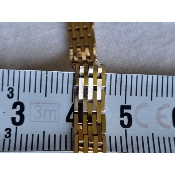 Mursteins halskjede i 585, 14 karat gult gull, ca 41,5 cm lukket, antatt ubrukt, 29,4 gram