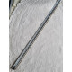 Nydelig ertekjede, halskjede, i forgylt 925 sølv, ca 45 cm, 2,5 mm bredt