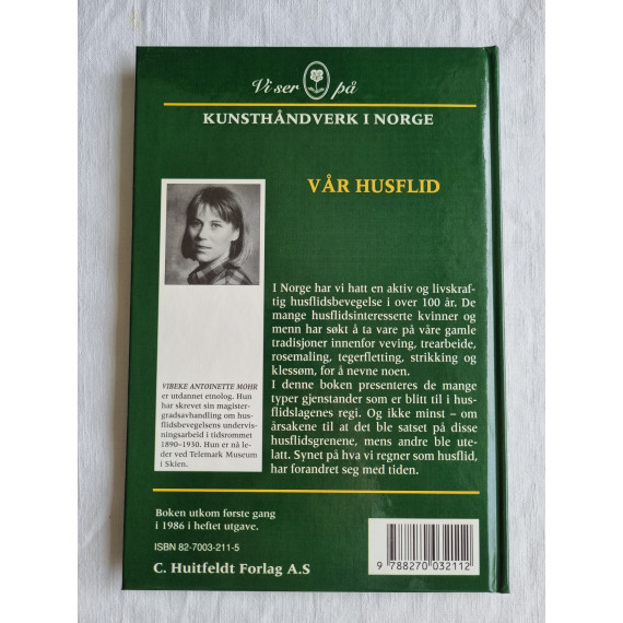 Bok Vår Husflid, Vibeke A. Mohr
