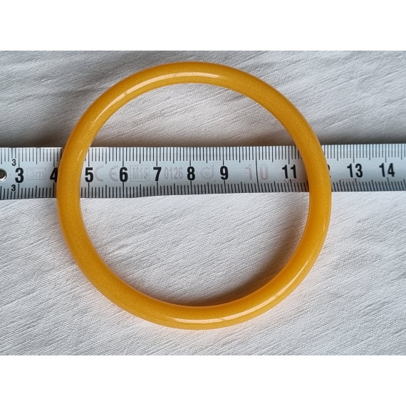 Ubrukt armbånd fra 1980 til 1990-tallet, oker gult