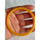 Ubrukt armbånd fra 1980 til 1990-tallet, oker gult