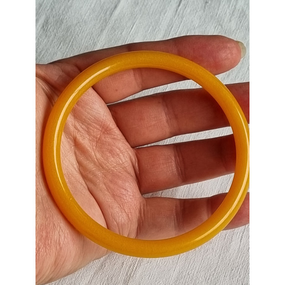Ubrukt armbånd fra 1980 til 1990-tallet, oker gult