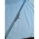 Nydelig hals collier smykke i 925 S, med granater, ca 46,5 cm, eller 44,5 cm langt