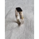 Enkel, og eldre ring i 830 sølv, signet ring
