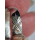 Enkel, og eldre ring i 830 sølv, signet ring