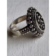 Helt særegen steampunk ring i 925 sølv, fra Design Knut P, strl 53,5