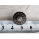 Oksiderte bunads-knapper, antatt antikke, 4 stk selges sammen