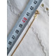 Flott Veneziansk halskjede i 585, 14k gult gull, ca 42 cm, 1,25 mm bred, 4,38 gram