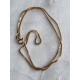 Flott Veneziansk halskjede i 585, 14k gult gull, ca 42 cm, 1,25 mm bredt, 4,38 gram