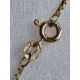 Flott Veneziansk halskjede i 585, 14k gult gull, ca 42 cm, 1,25 mm bred, 4,38 gram
