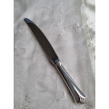 Rådhus med vifte, kniv med kort skaft, L 20,2 cm og riller, i 925S fra David Andersen