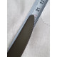 Rådhus med vifte, kniv med kort skaft, L 20,2 cm og riller, i 925S fra David Andersen