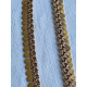 Fantastisk gult gull collier, hals smykke, Bismark i 18k, ca 45 cm, 21,3 gram