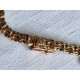 Fantastisk gult gull collier, hals smykke, Bismark i 18k, ca 45 cm, 21,3 gram