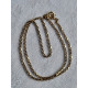Grovt anhengskjede i 585 anker, ca 39 cm langt, 5 gram