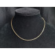 Grovt anhengskjede i 585 anker, ca 39 cm langt, 5 gram