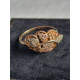 Lekker Black Hills Gold ring i 10k - 12k gult gull, 3,2 gram, i strl 55,5