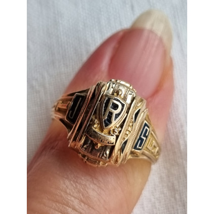 Rosemead highschool, Am skolering fra 1953, i 10k gult gull, strl 51