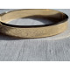 Smekkert 585 gult gull armring, armbånd, ca 18 cm lukket, 17,4 gram