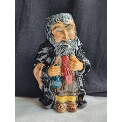 Roy Kirkham Toby jug. Helt spesiell mugge av figuren "Fagin", H 17,8 cm