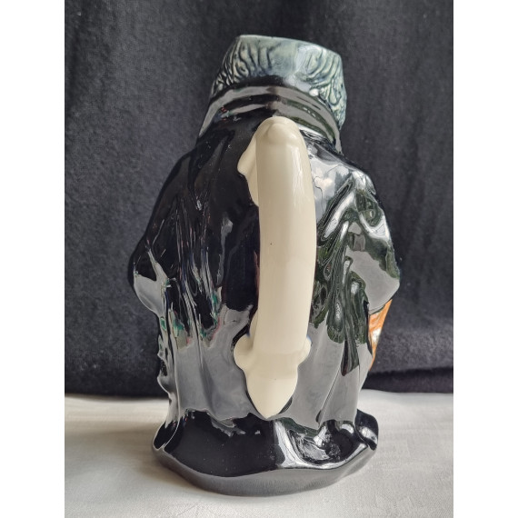 Roy Kirkham Toby jug. Helt spesiell mugge av figuren "Fagin", H 17,8 cm