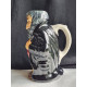 Roy Kirkham Toby jug. Helt spesiell mugge av figuren "Fagin", H 17,8 cm