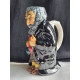 Roy Kirkham Toby jug. Helt spesiell mugge av figuren "Fagin", H 17,8 cm