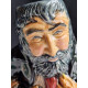 Roy Kirkham Toby jug. Helt spesiell mugge av figuren "Fagin", H 17,8 cm