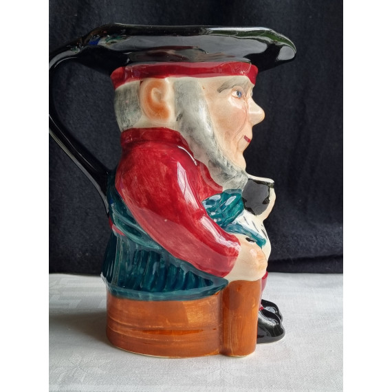 Toby jug, mugge fra Shorter And Sons, "Scottie" (eldre skotsk mann) H 16,5 cm