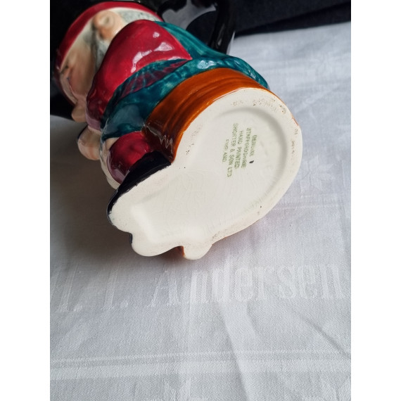 Toby jug, mugge fra Shorter And Sons, "Scottie" (eldre skotsk mann) H 16,5 cm