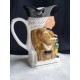 Toby jug, mugge fra Wood & Sons, England, ca H 15,4 cm