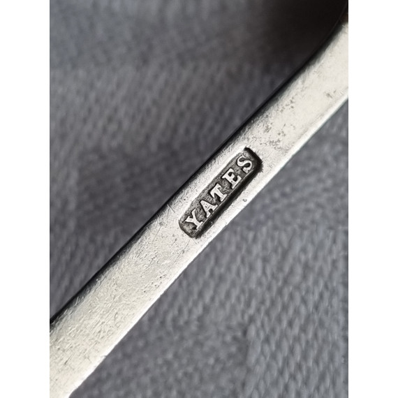 Herlig britisk saltskje, fra John Yates & Sons, ca 12,5 cm